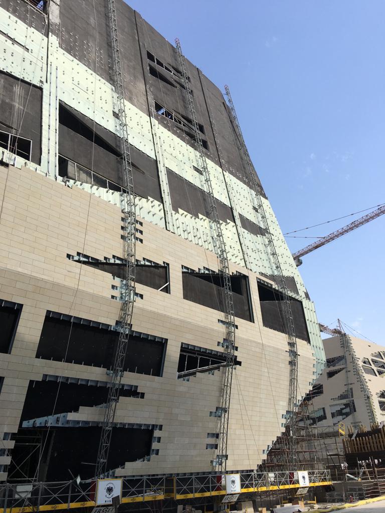 SAAF Building - Installation Progress